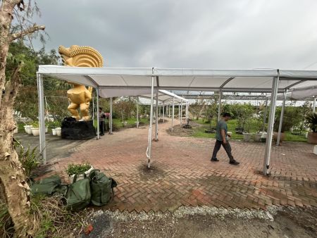 Corridor Tent for Garden Pathway